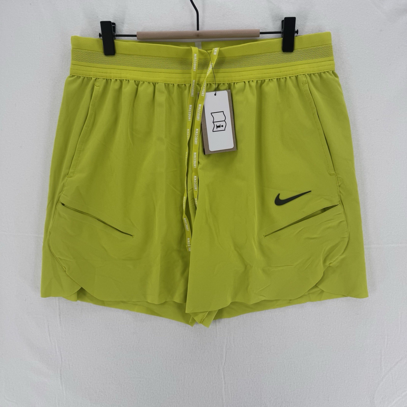 Nike Court Slam Dri-FIT Melbourne Tennis Shorts Men’s Size Large FZ6899-344 NWT Nike Court Slam Dri-FIT Melbourne Tennis Shorts Men’s Size Large FZ6899-344 NWT