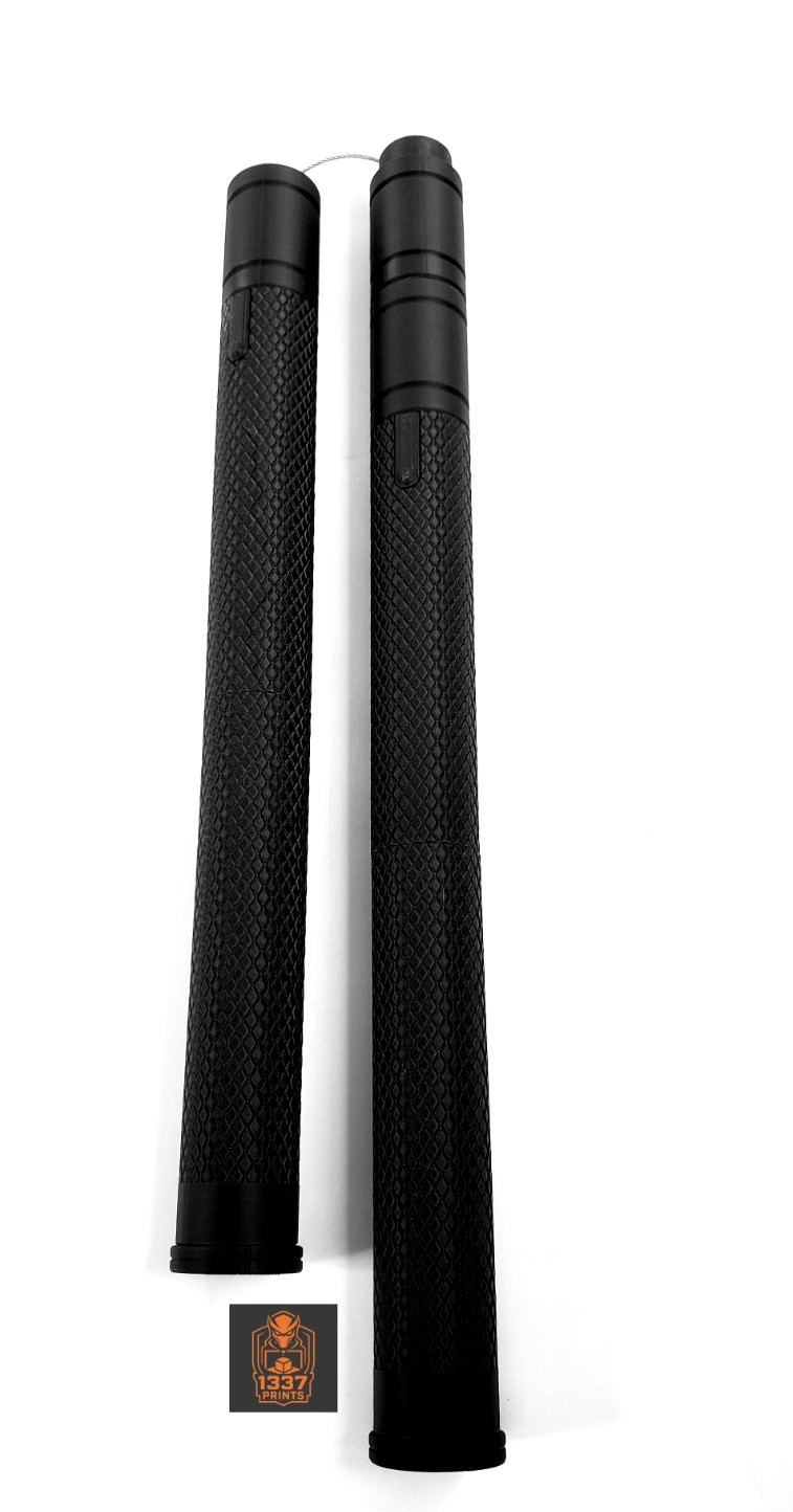 Daredevil Born Again Billy Clubs Functional 3D Printed Cosplay Costume Prop Blk