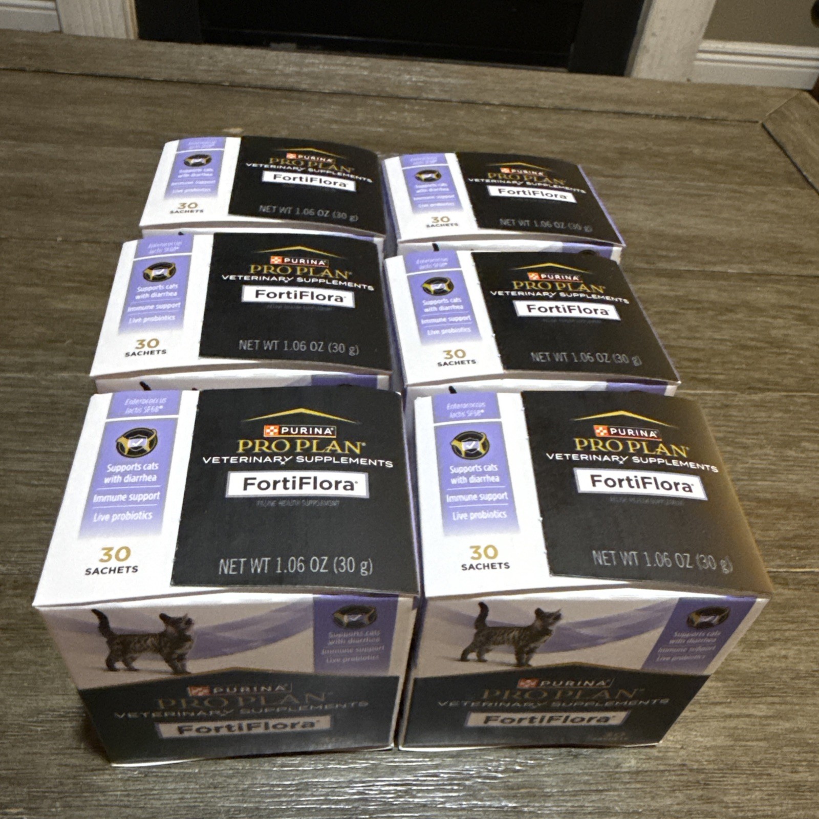 (FULL CASE OF 6) PURINA PRO PLAN FORTIFLORA CAT PROBIOTIC IMMUNE SUPPLEMENT 3/27 (FULL CASE OF 6) PURINA PRO PLAN FORTIFLORA CAT PROBIOTIC IMMUNE SUPPLEMENT 3/27