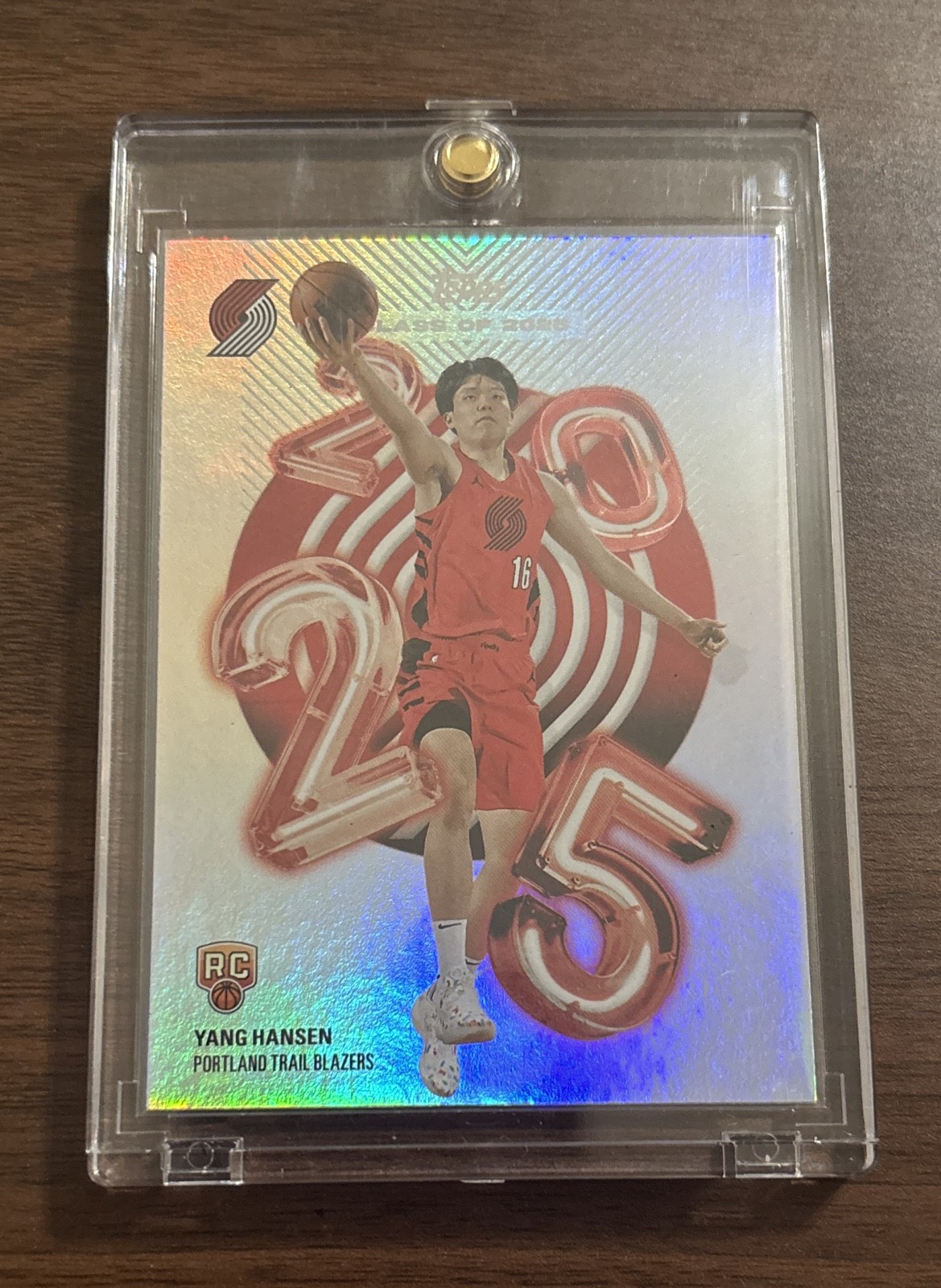 2025-26 Topps - Class of '25 Yang Hansen #C25-16 (RC)