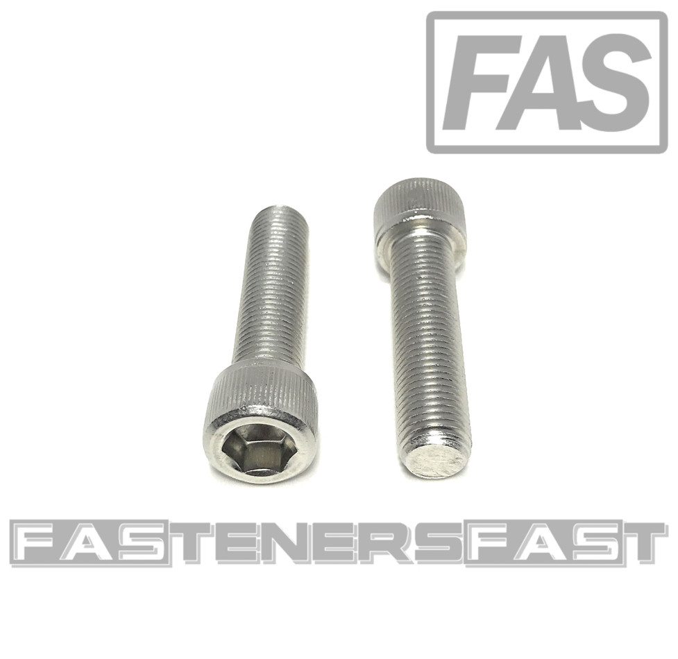(10) 3/8-24x1-1/2 Stainless Steel Socket Head Cap Screw Allen Drive FINE THREAD
