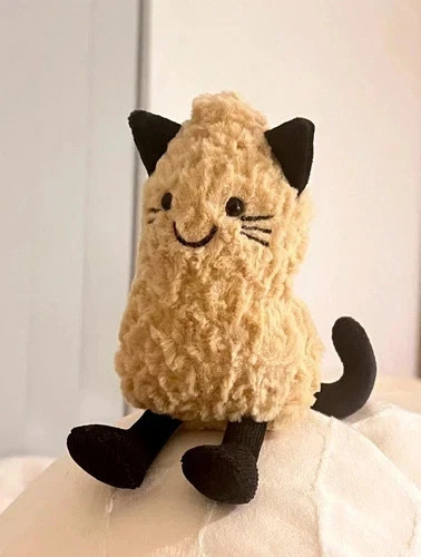 Jellycat Amuseables Peanut Plush Toy Cat Outfit Cute Soft Gift 2026 New