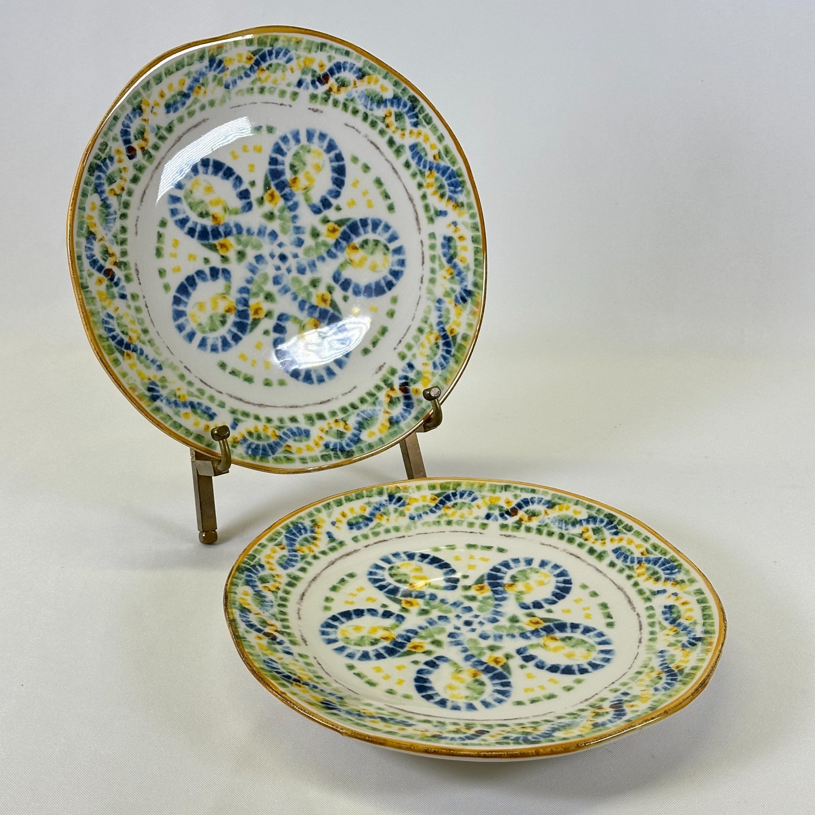 Pier 1 Imports Italy Mosaic Swirl 8 3/4