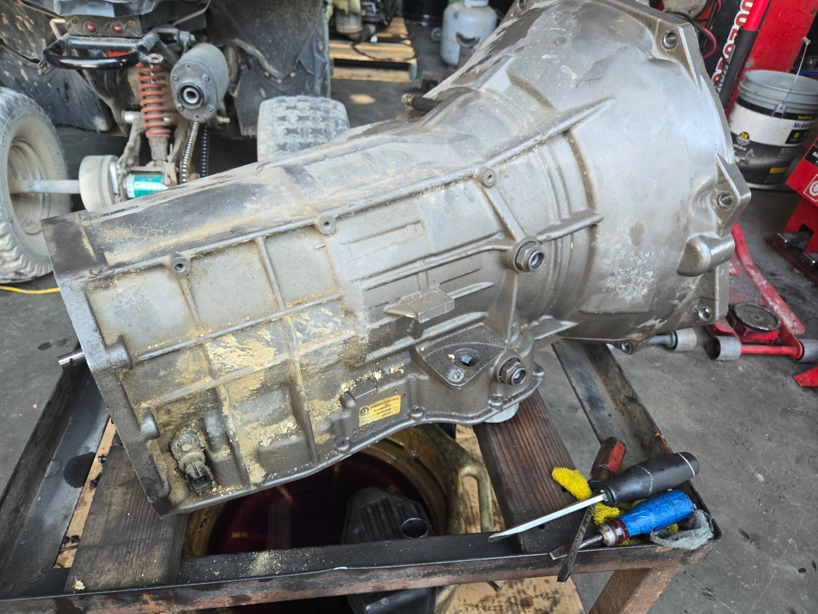 RAM 6.7 68RFE Transmission case empty case shell transmission housing RAM 6.7 68RFE Transmission case empty case shell transmission housing