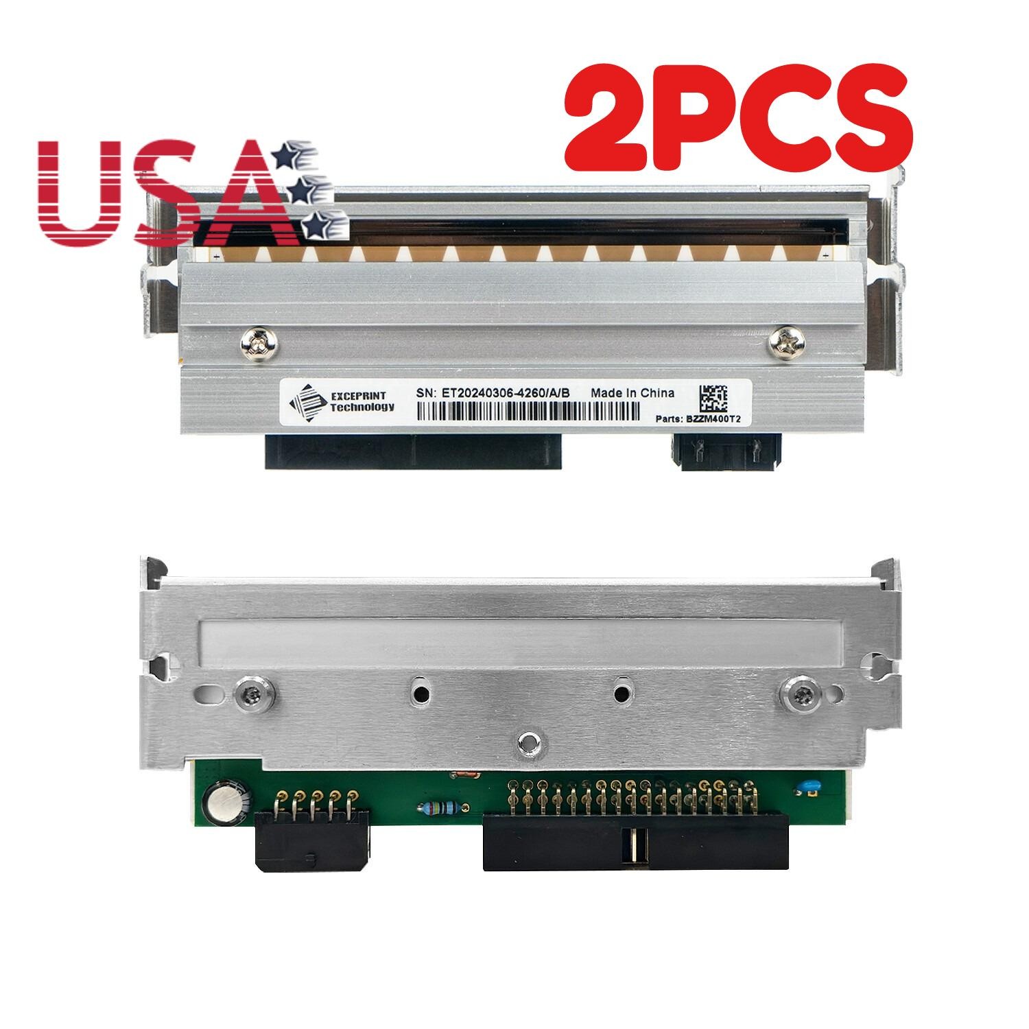 USA 2PCS 79800M Printhead for Zebra ZM400 Printer - 203dpi Precision Print Head USA 2PCS 79800M Printhead for Zebra ZM400 Printer - 203dpi Precision Print Head