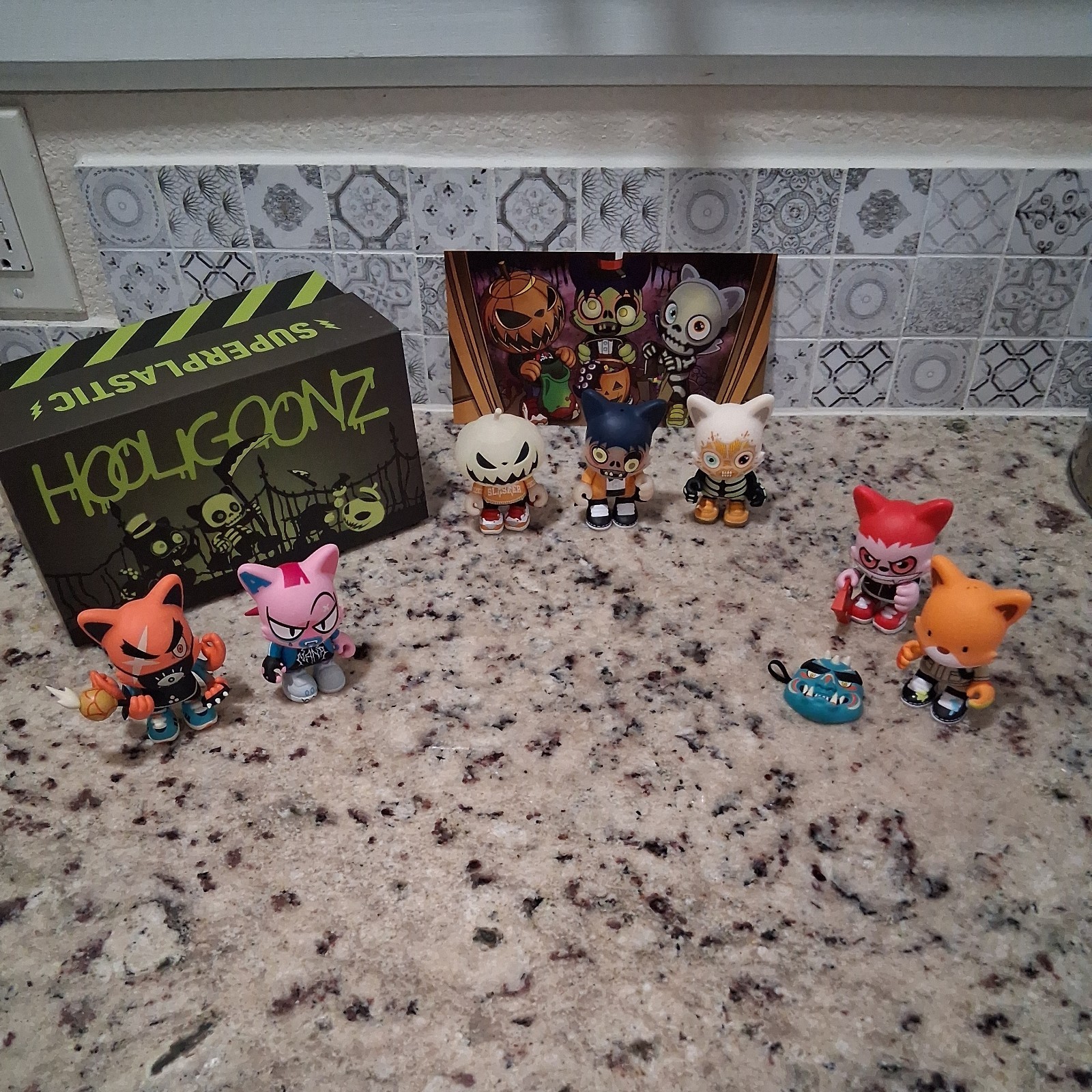 Superplastic Janky Hooligoonz Set Vinyl Figures Lot of 7 Superplastic Janky Hooligoonz Set Vinyl Figures Lot of 7