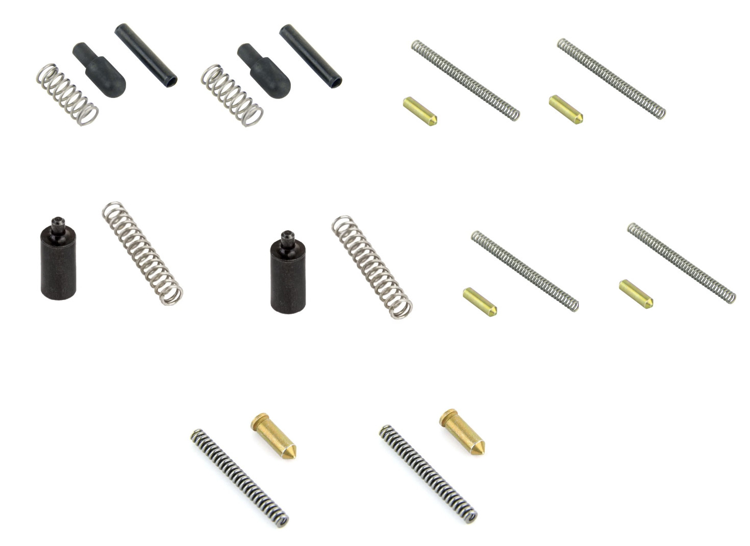 OOPS Builder Kit Spare Springs, Detent, Plunger, Roll Pin, Pivot Spring USA Made OOPS Builder Kit Spare Springs, Detent, Plunger, Roll Pin, Pivot Spring USA Made