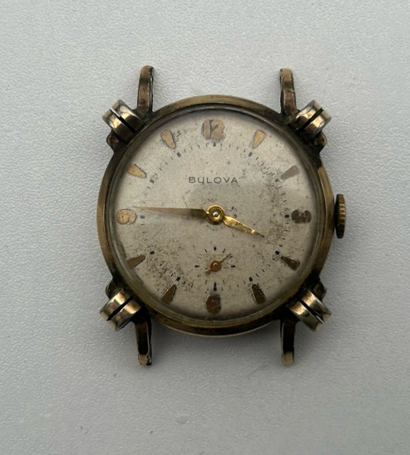 Vintage Bulova 17 Jewels 10AK Men’s Watch 10K RGP Bezel knot fancy lugs Runs Vintage Bulova 17 Jewels 10AK Men’s Watch 10K RGP Bezel knot fancy lugs Runs