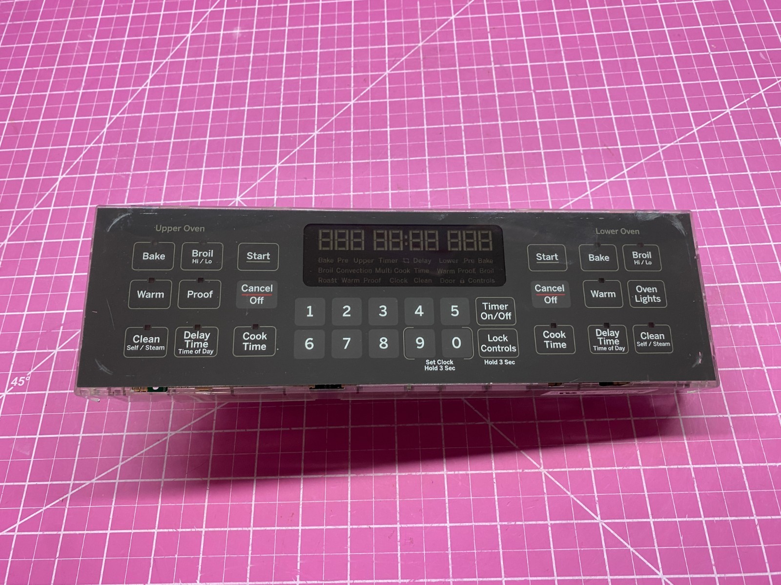 GE Double Oven Control Board P# WB27X21629 WB27X25346 GE Double Oven Control Board P# WB27X21629 WB27X25346