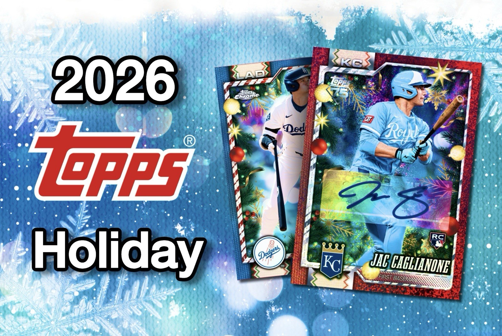 2026 Topps HOLIDAY ADVENT CALENDAR BOX - New Release PREORDER PRESALE QTY