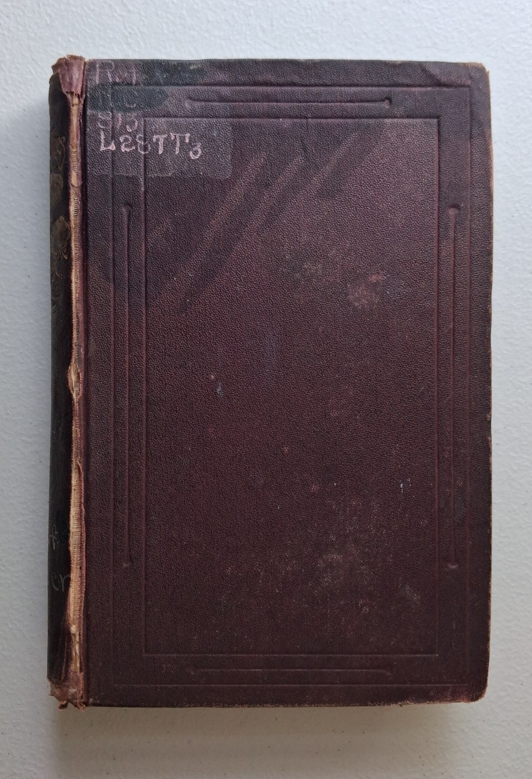RARE 1867 TIGER-LILIES Sidney Lanier 1st Ed 1st Issue Publisher Hurd & Houghton 