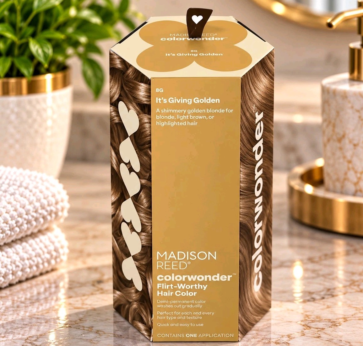 Madison Reed 8G It\'s Giving Golden Colorwonder Demi-Permanent Hair Color Sealed Madison Reed 8G It\'s Giving Golden Colorwonder Demi-Permanent Hair Color Sealed