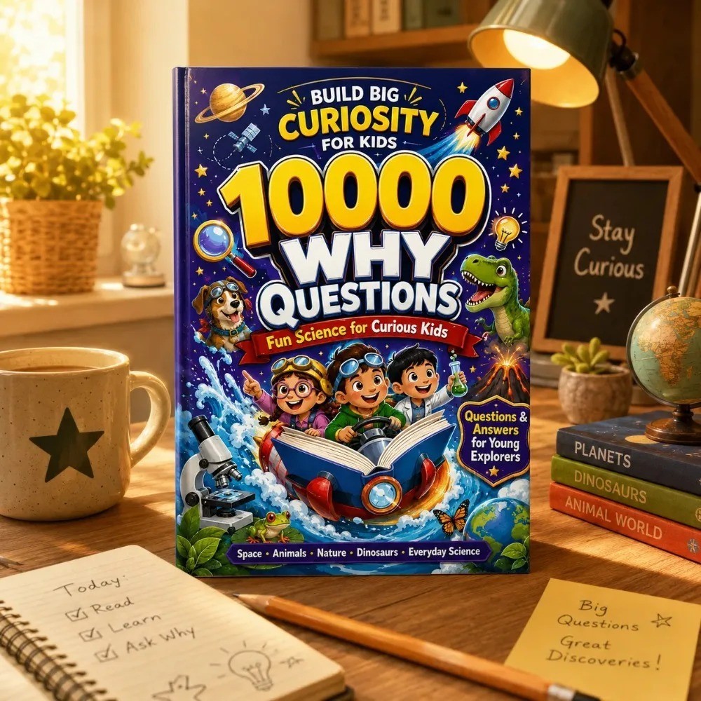 10000 Whys Questions for Kids: Amazing Answers to Big Questions About the World,