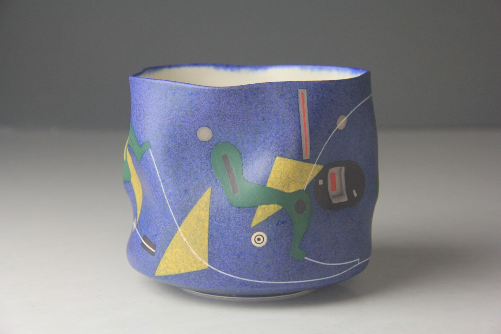 JOSE SIERRA CONTEMPORARY GEOMETRIC STUDIO ART POTTERY VESSELS SOLD INDIVIDUALLY JOSE SIERRA CONTEMPORARY GEOMETRIC STUDIO ART POTTERY VESSELS SOLD INDIVIDUALLY