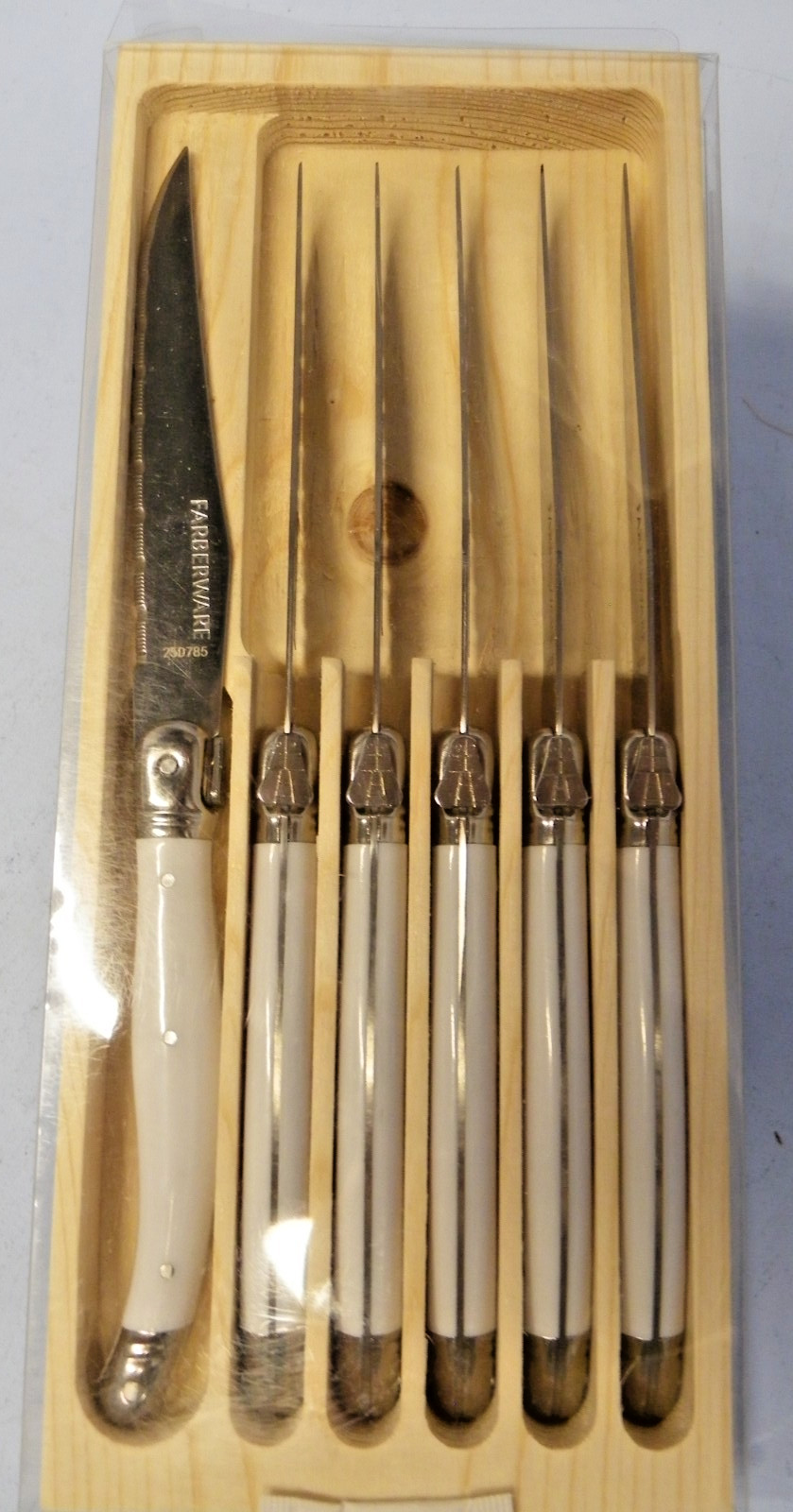 Farberware 6 Piece Triple-Riveted 4-1/2\ Farberware 6 Piece Triple-Riveted 4-1/2\