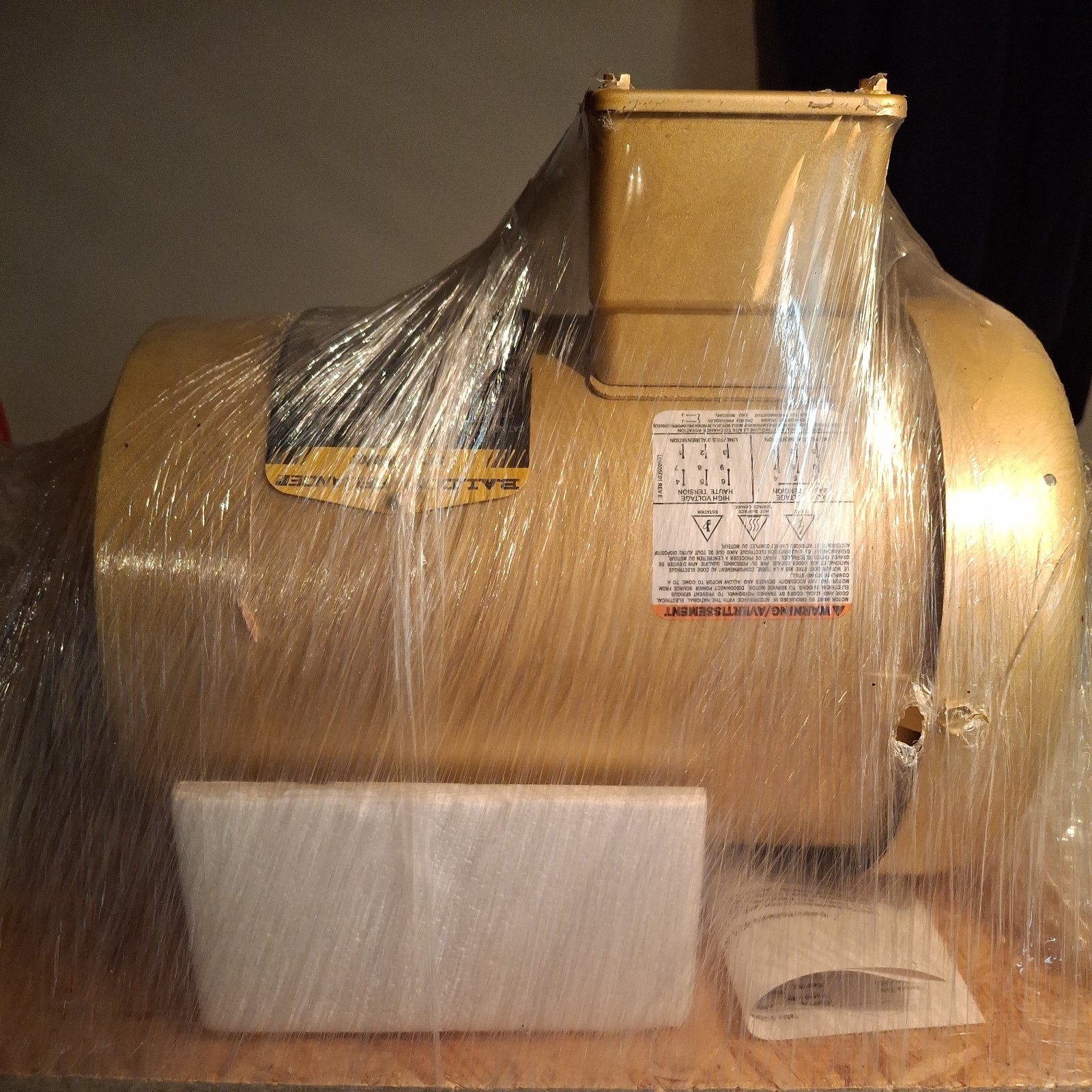 Baldor Super E 1HP 3-Phase AC Induction Motor 230/460V 1780 RPM VEM3546