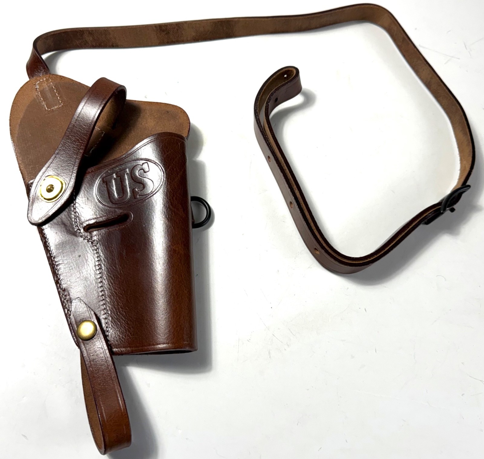 WWII US AIRBORNE PARATROOPER .45 PISTOL M3 SHOULDER HOLSTER-PRE-OILED