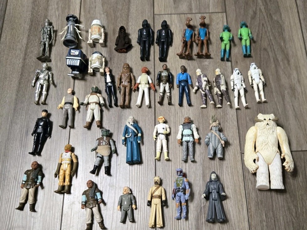 Kenner GMFGI Lucas Film Star Wars 1977-1983 Vintage Figure Lot Loose