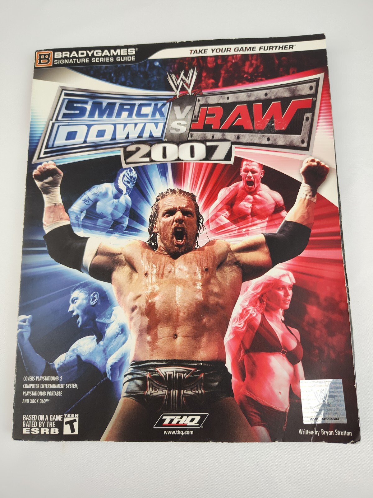 Damaged WWE SmackDown vs Raw 2007 by BradyGames Staff and Bryan Stratton 2006 Damaged WWE SmackDown vs Raw 2007 by BradyGames Staff and Bryan Stratton 2006