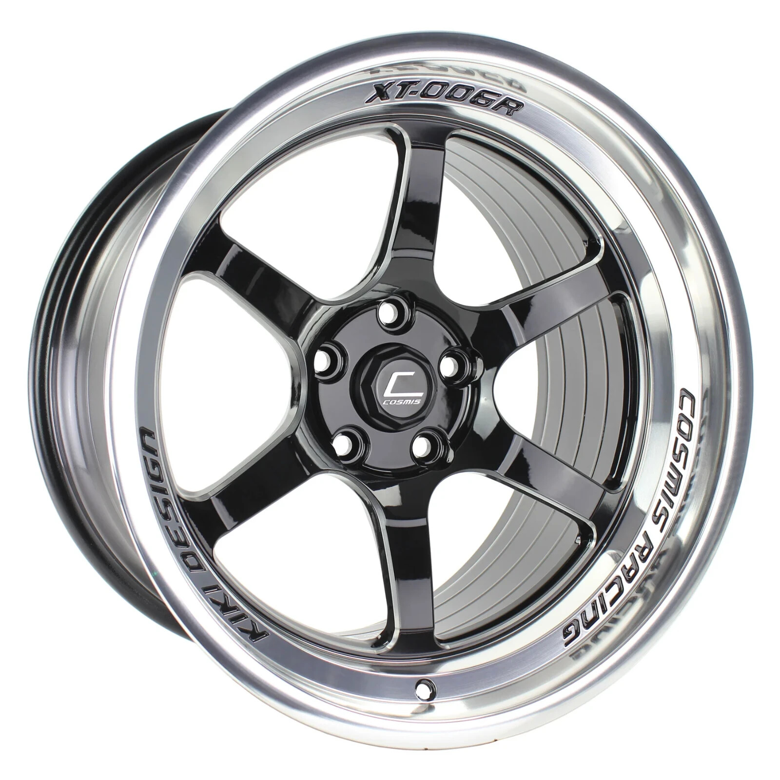 Cosmis Racing XT-006R Black with Machined Lip 18X11 (+8) 5x114.3 Wheel Cosmis Racing XT-006R Black with Machined Lip 18X11 (+8) 5x114.3 Wheel