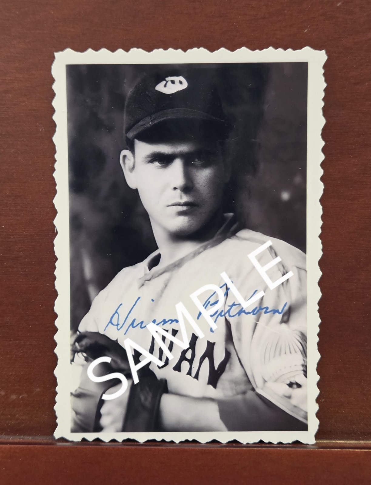 Hiram Bithorn LBPPR Custom Card Deckle Edge Style San Juan Senadores. Hiram Bithorn LBPPR Custom Card Deckle Edge Style San Juan Senadores.