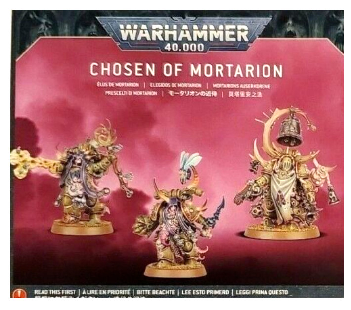 Chosen of Mortarion 40K Death Guard Plague Marine Champion Nurgle Chaos Space
