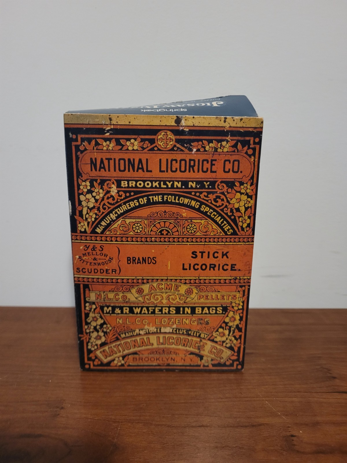 Vtg 70s Springbok Past Time Puzzlers Imperial Ice Cream & National Licorice Co Vtg 70s Springbok Past Time Puzzlers Imperial Ice Cream & National Licorice Co