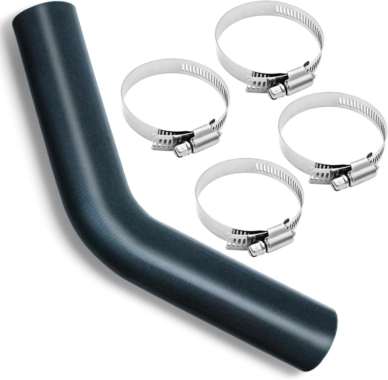 Gasoline Fuel Filler Neck Hose 2 inches Inside 45 degree Reinforced Gas tank