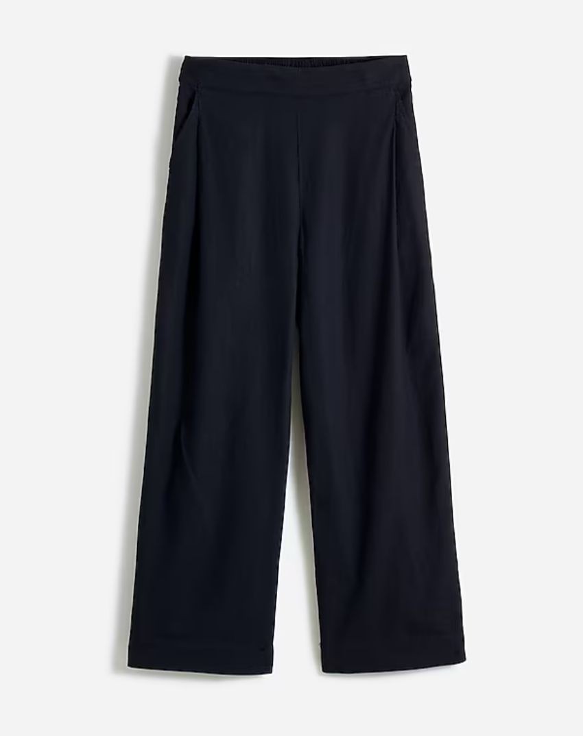 Madewell Pull-On Straight Crop Pant Women\'s SIze 2 in True Black New With Tags