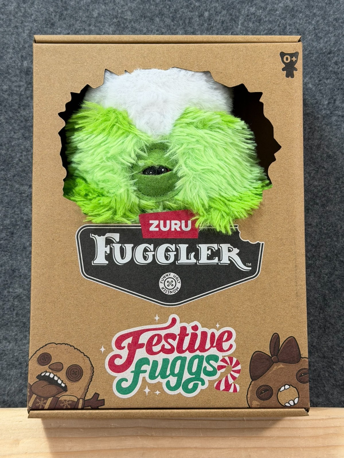 Fuggler Festive Fuggs Sasquooshmas Tree 9-Inch Plush Funny Ugly Monster Zuru
