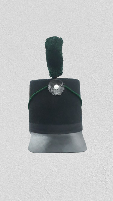 British 95th Rifles Belgic Shako Square Peak Rifle napoleon belgic shako Hat British 95th Rifles Belgic Shako Square Peak Rifle napoleon belgic shako Hat