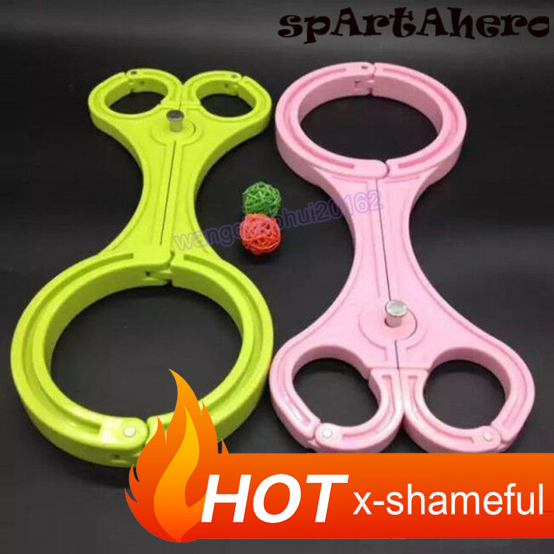 High Strength 1PC PINK Neck-Wrist Restraint Body Shackles Cangue Shrew Fiddle