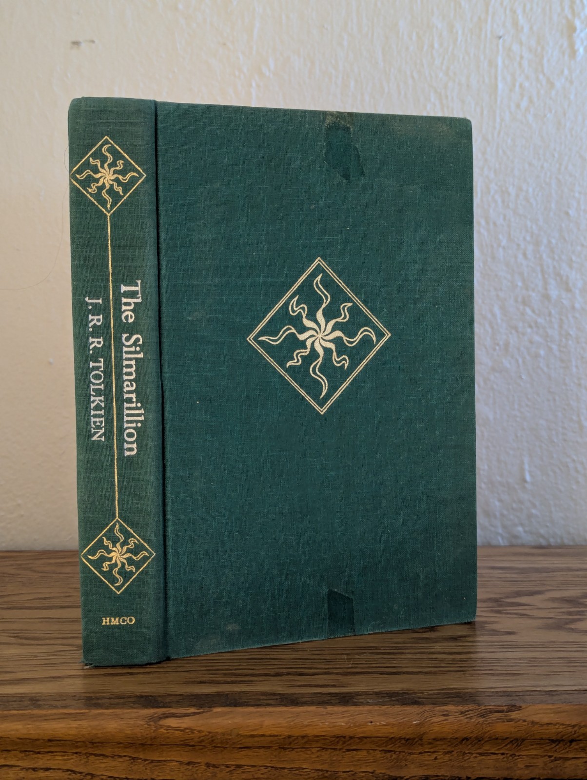 The Silmarillion JRR Tolkien 2nd Printing First American Ed 1977 no map Ex Lib The Silmarillion JRR Tolkien 2nd Printing First American Ed 1977 no map Ex Lib