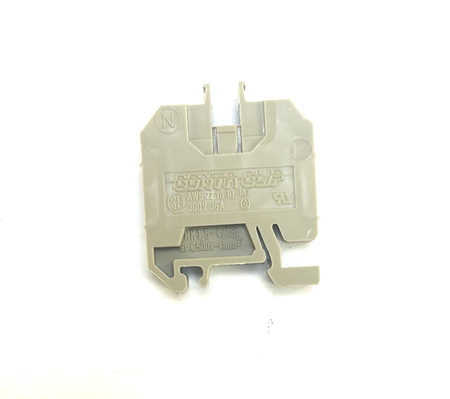 Conta-Clip RK1,5-4/15 36 Amp 300 Vac Terminal Clip (NIB) Conta-Clip RK1,5-4/15 36 Amp 300 Vac Terminal Clip (NIB)