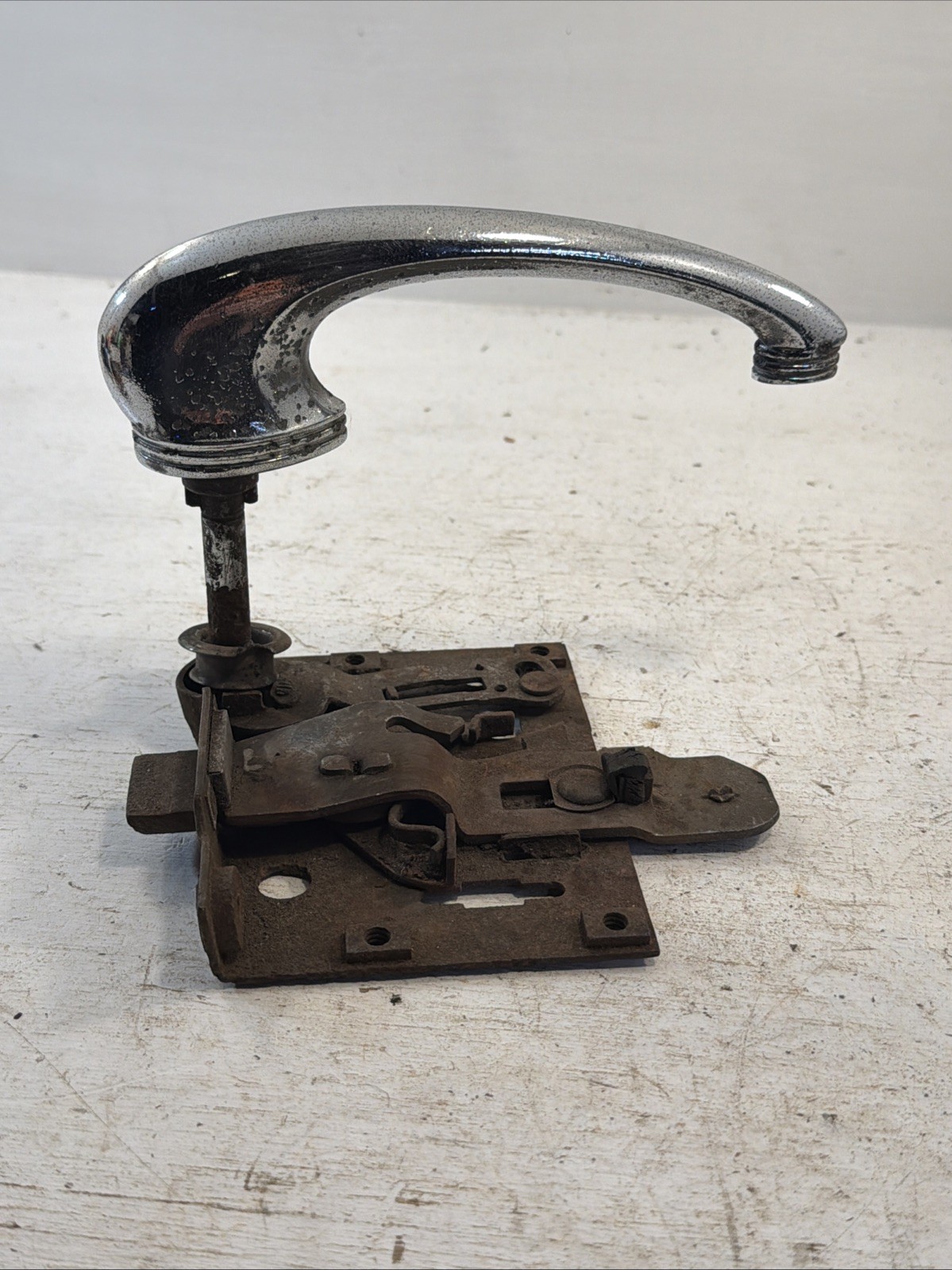Rare OEM GM 1936-38 Outside Door Handle Assembly Buick Cadillac LaSalle Latch