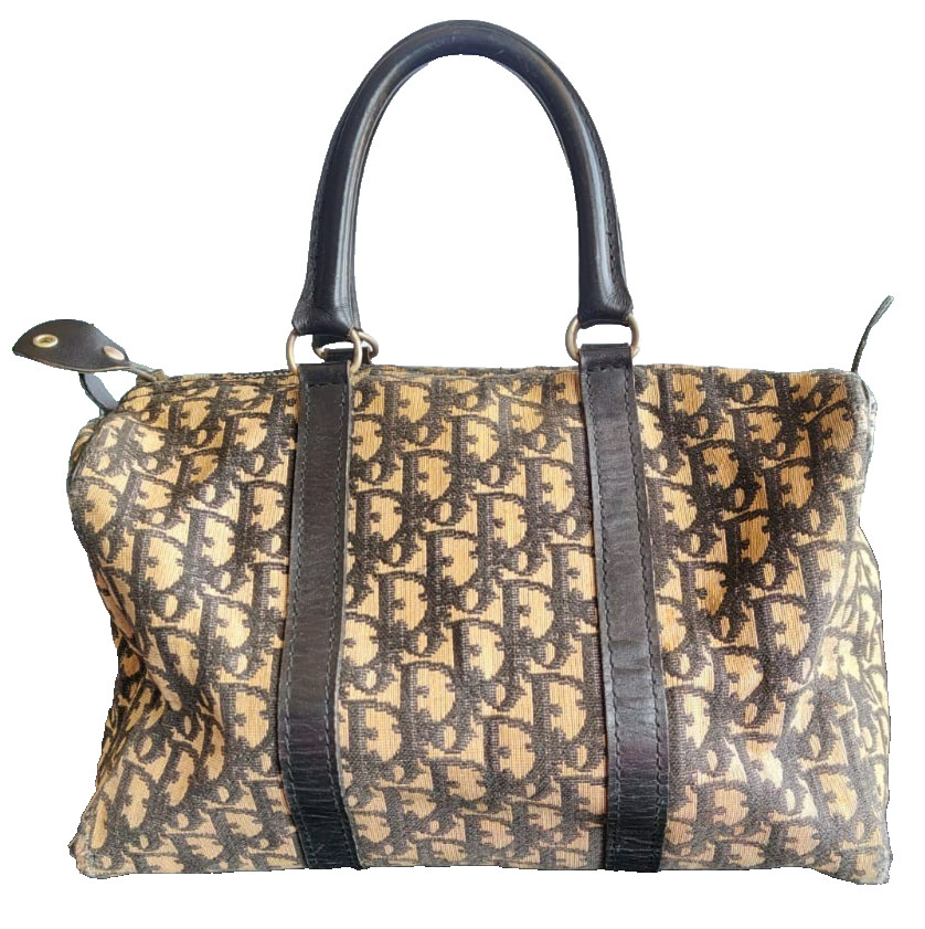 CHRISTIAN DIOR OBLIQUE MONOGRAM WOMAN BAG VINTAGE 1979/80 VINTAGE JH3226