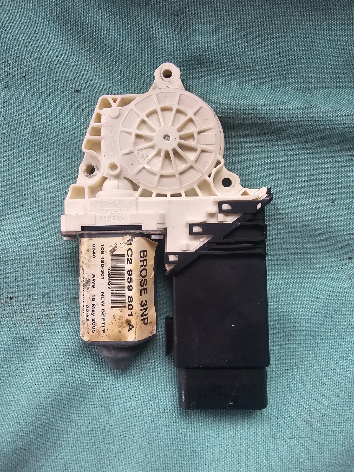 ✅ 2003-2007 VW Beetle Coupe Right Passenger Door Power Window Motor OEM ✅ 2003-2007 VW Beetle Coupe Right Passenger Door Power Window Motor OEM