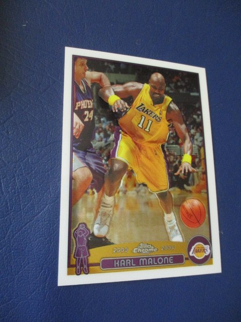 Topps 2003-04 Topps Chrome Karl Malone Los Angeles Lakers #32