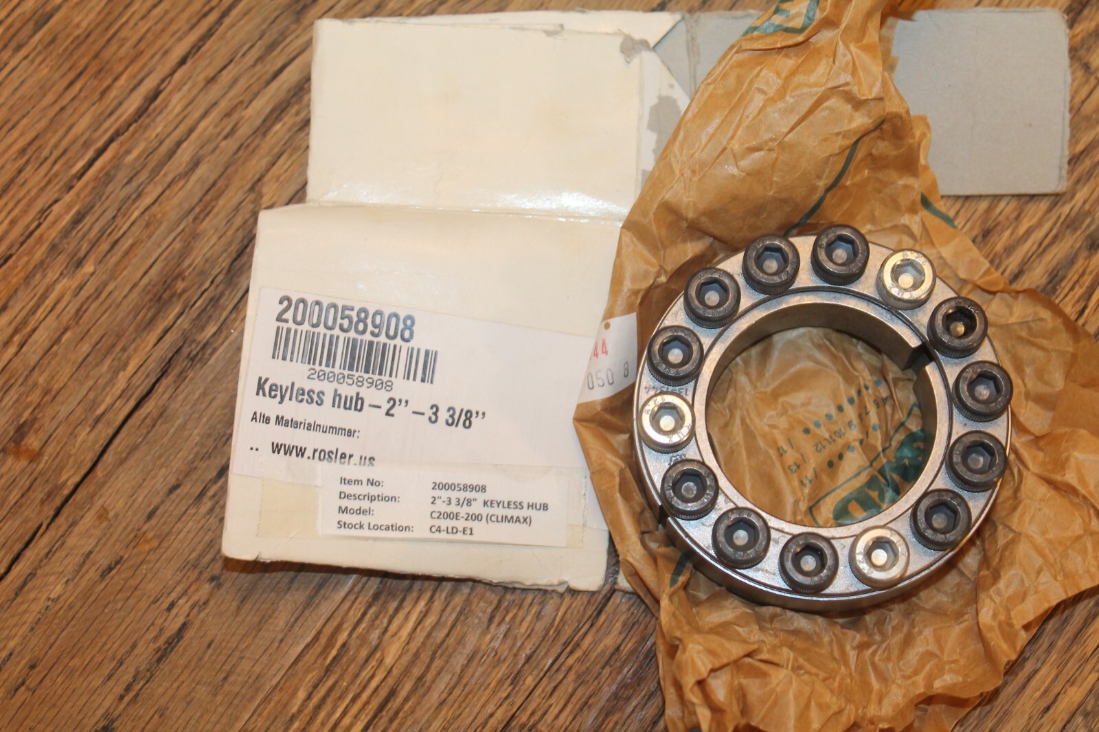 Climax Metal Products Keyless Locking Assemblies (C200E-200) Climax Metal Products Keyless Locking Assemblies (C200E-200)