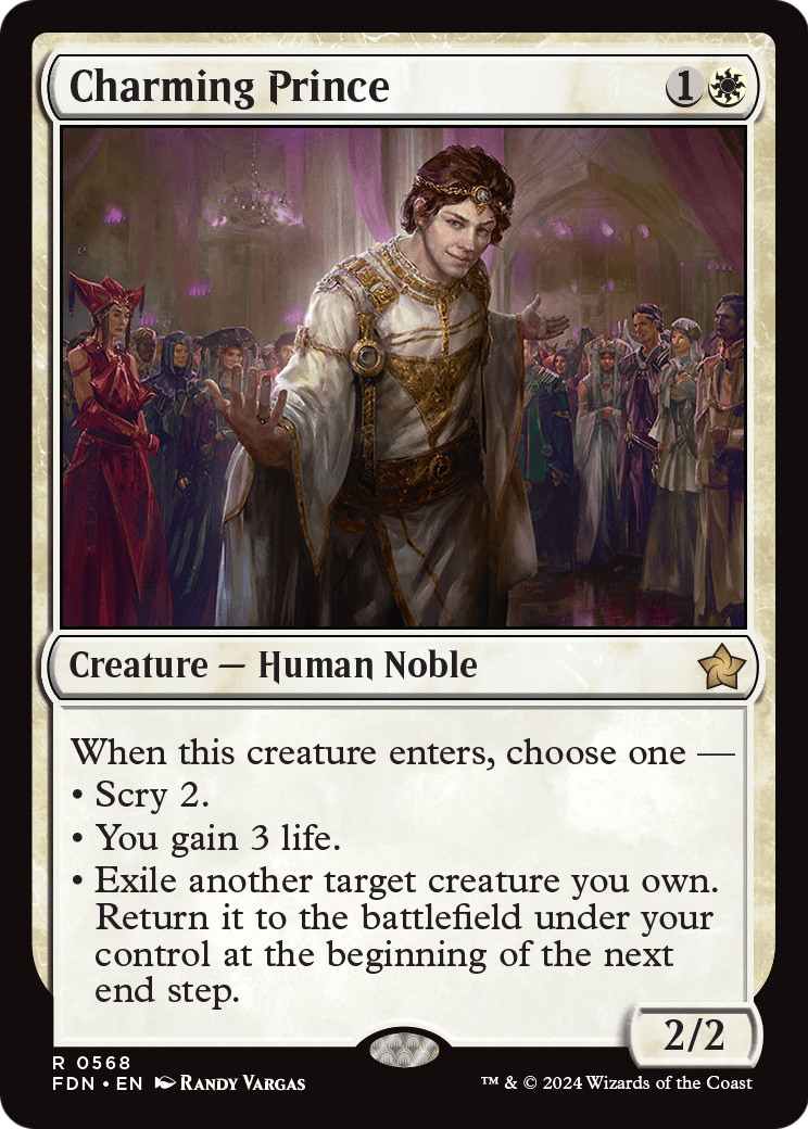 Charming Prince Magic: The Gathering Foundations 568 Charming Prince Magic: The Gathering Foundations 568