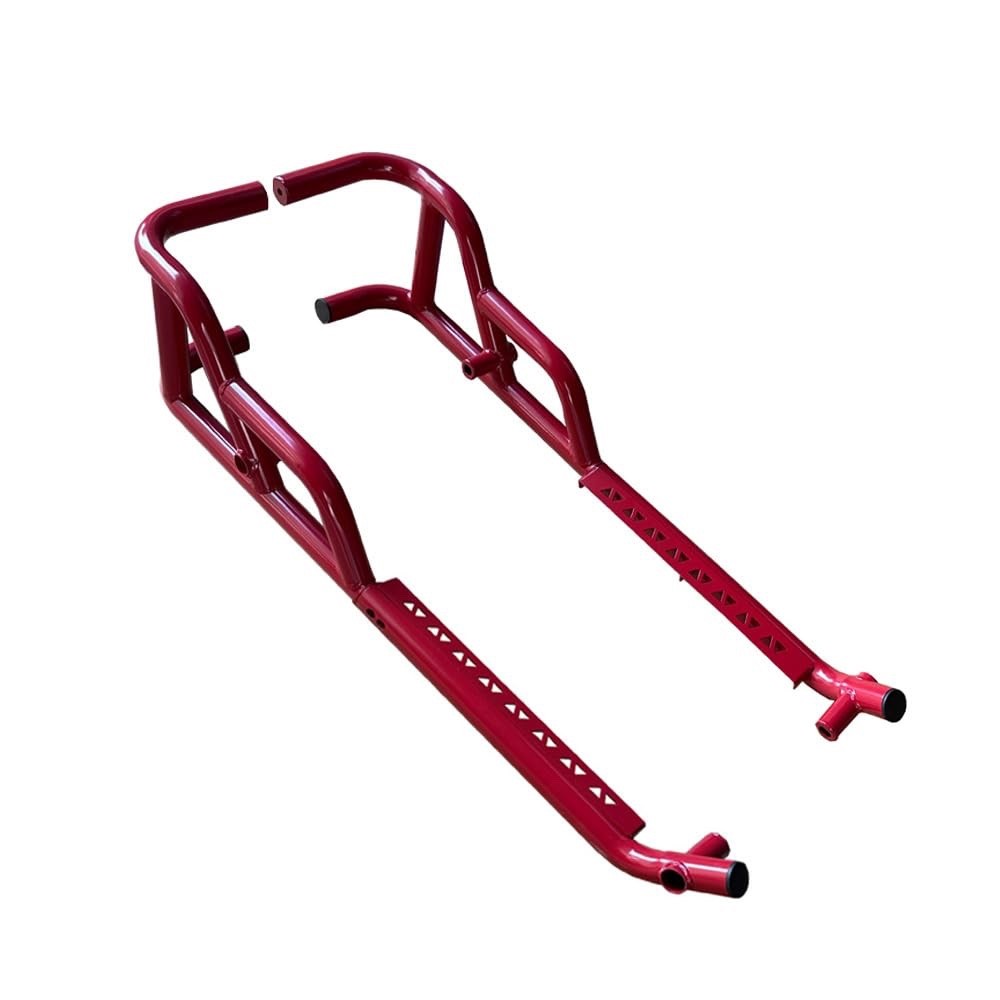 RED Rock Sliders Nerf Bars For 2018-2023 Polaris Ranger XP 1000 2 Door #2882530 RED Rock Sliders Nerf Bars For 2018-2023 Polaris Ranger XP 1000 2 Door #2882530
