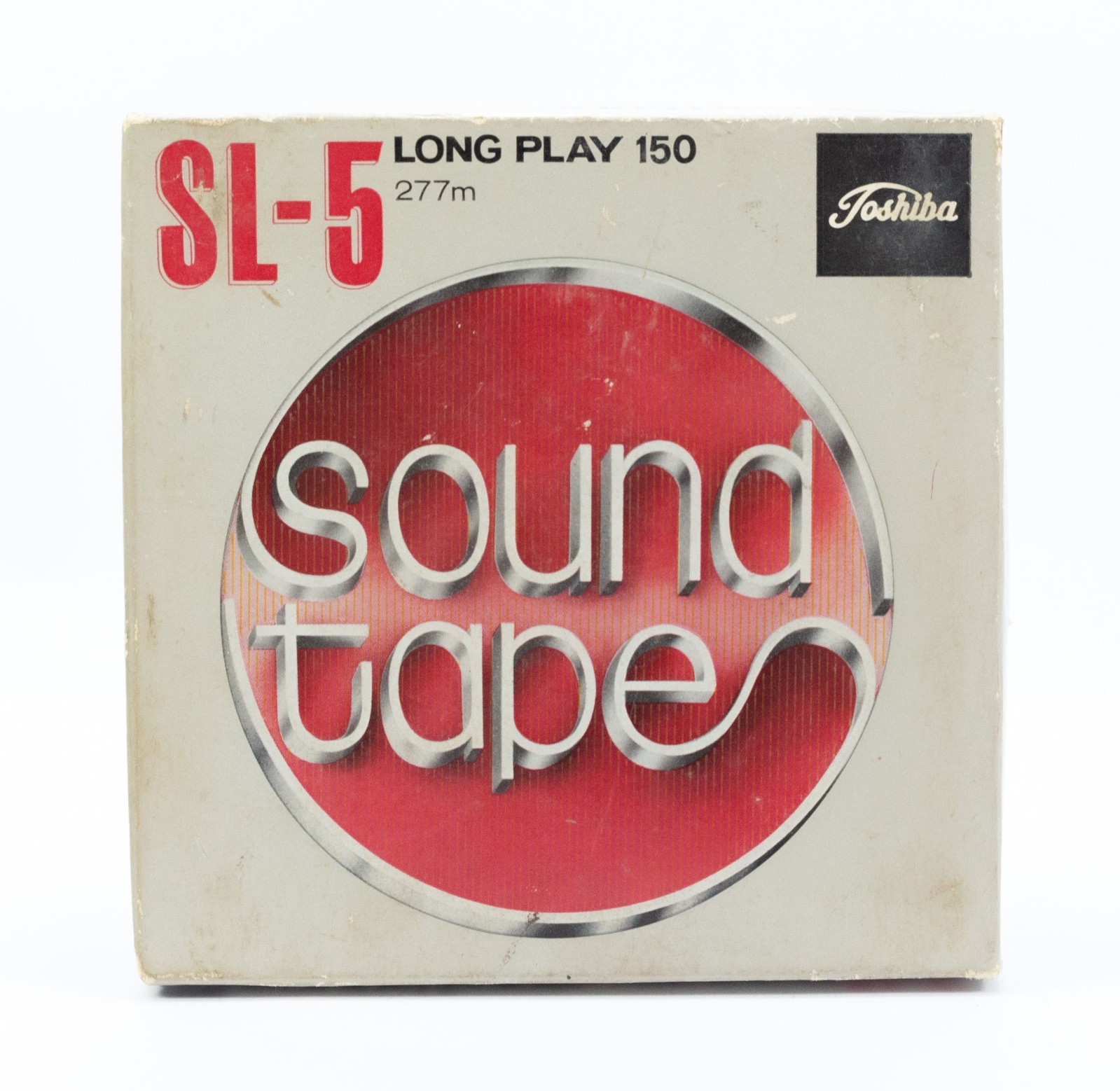 Vintage Toshiba SL-5 Sound Tape Long Play 150 277m Reel To Reel Japan Boxed
