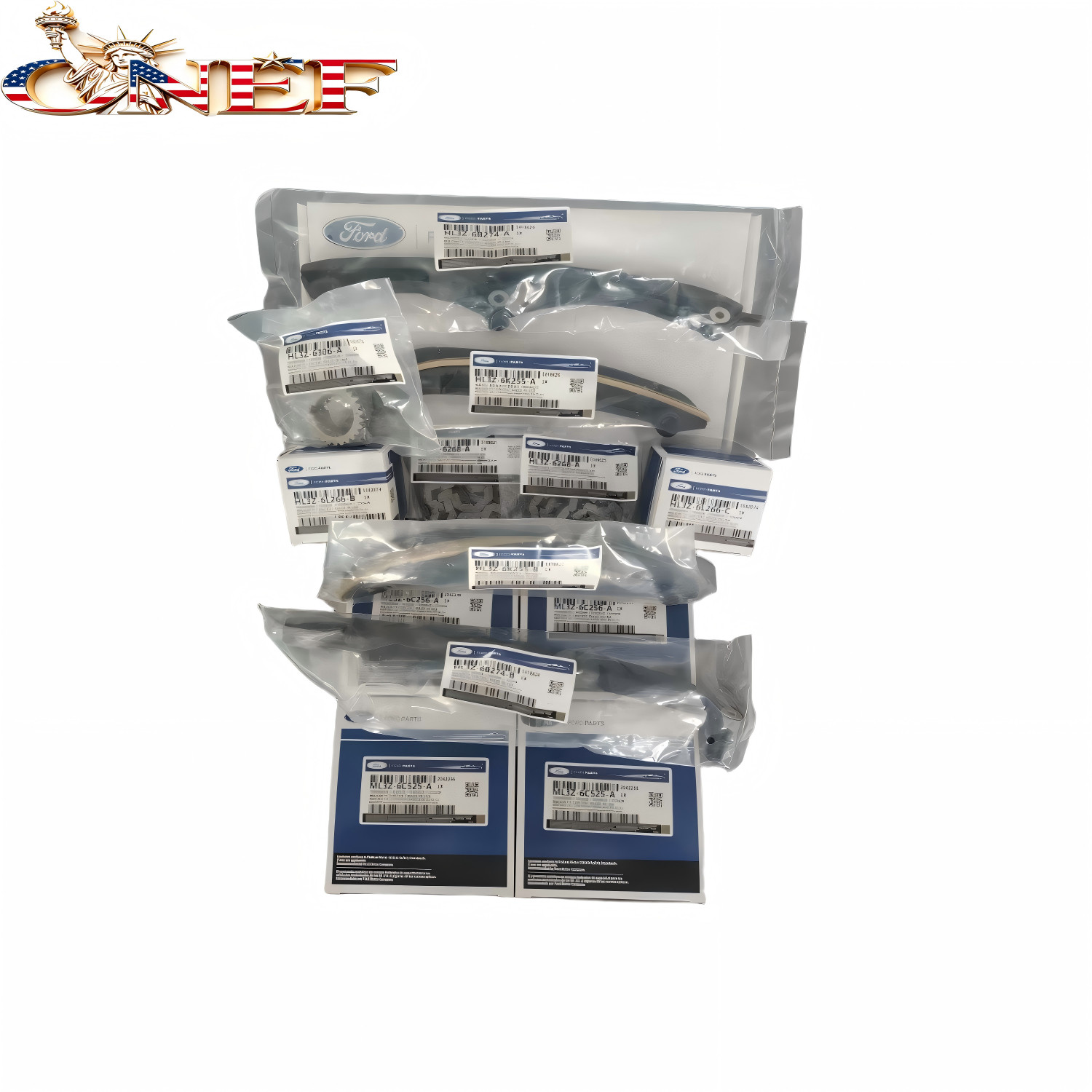 OEM FORD Timing Chain Kit HL3Z6268A HL3Z6B274A for 17-24 F150 Ecoboost 3.5L NEW OEM FORD Timing Chain Kit HL3Z6268A HL3Z6B274A for 17-24 F150 Ecoboost 3.5L NEW