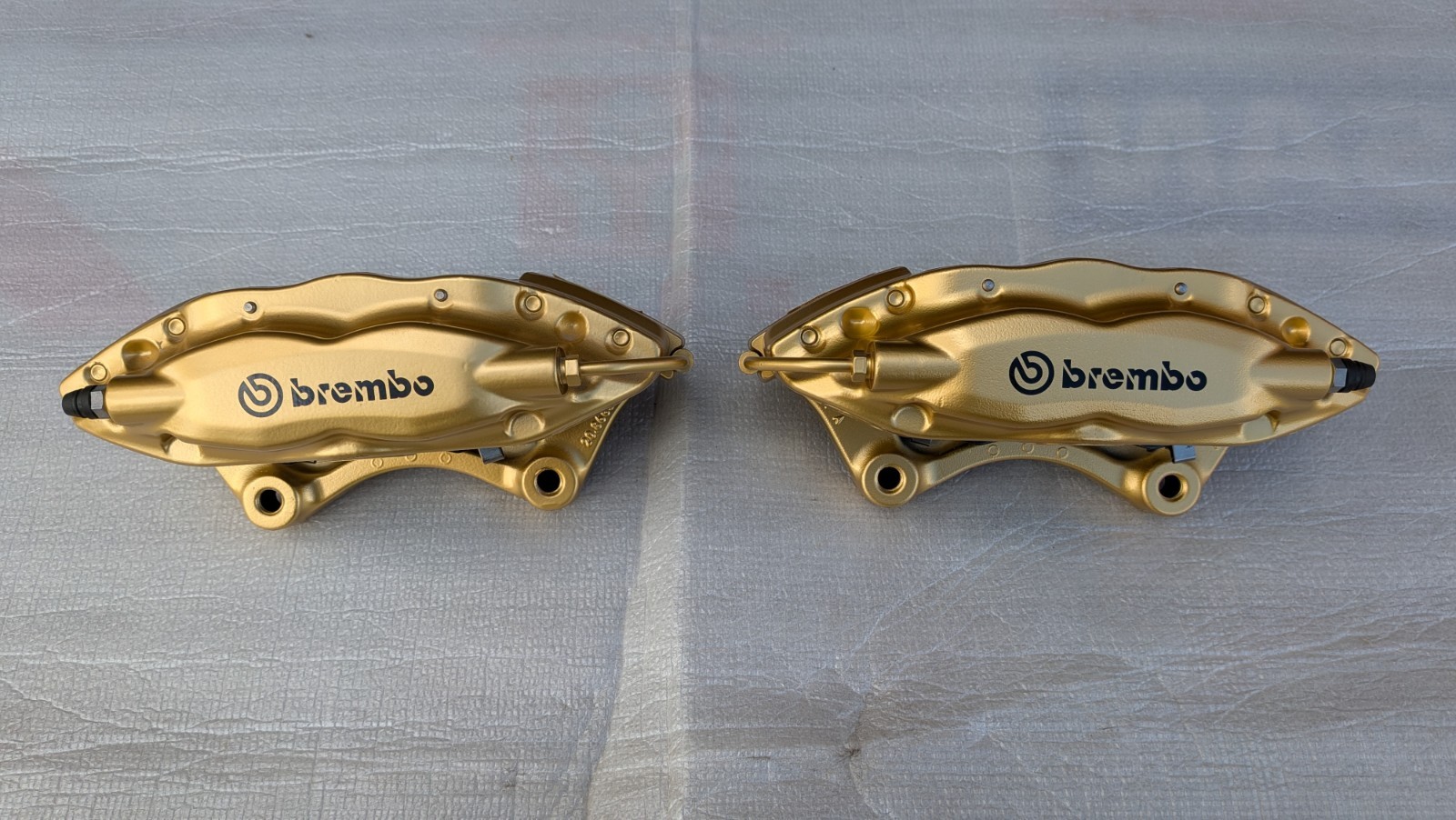 08-23 Charger Challenger SRT Hellcat Scatpck GOLD Brembo Rear Brake Calipers New