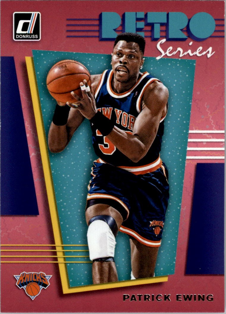 2019-20 Donruss Retro Series #22 Patrick Ewing - BSK