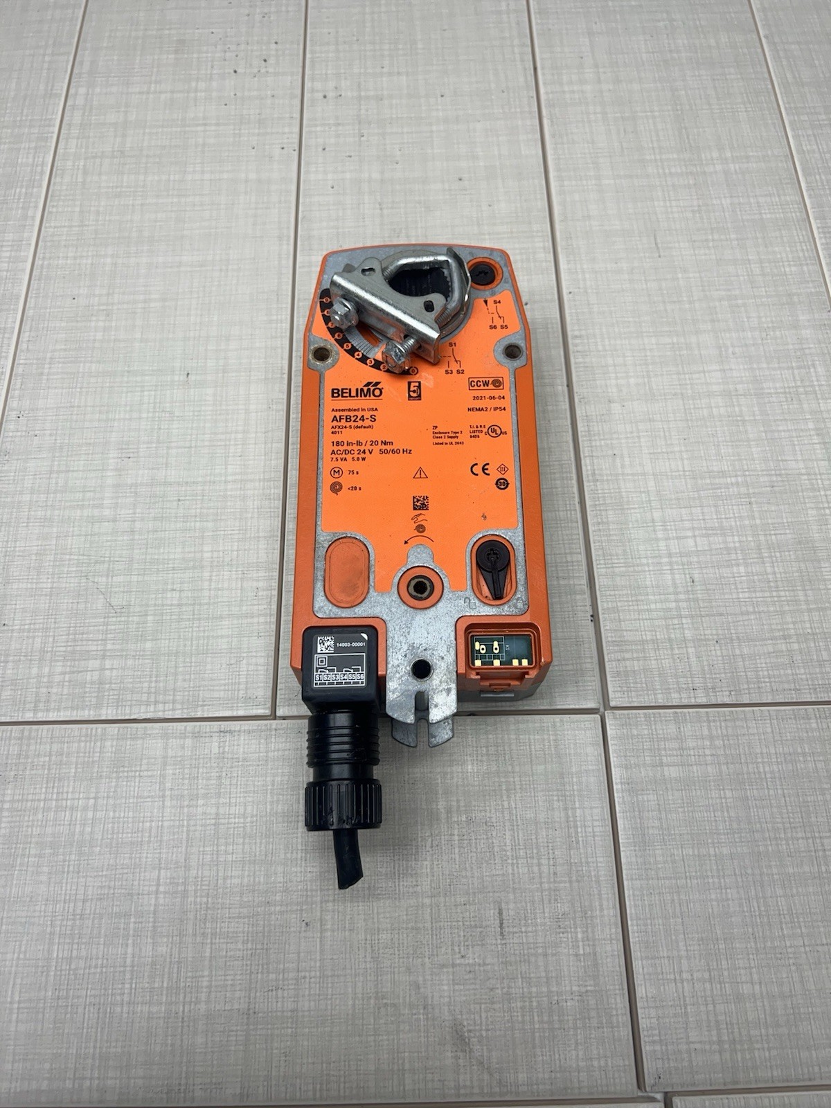 BELIMO AFB24-S DAMPER ACTUATOR, NEW OPEN BOX, MAKE OFFER BELIMO AFB24-S DAMPER ACTUATOR, NEW OPEN BOX, MAKE OFFER