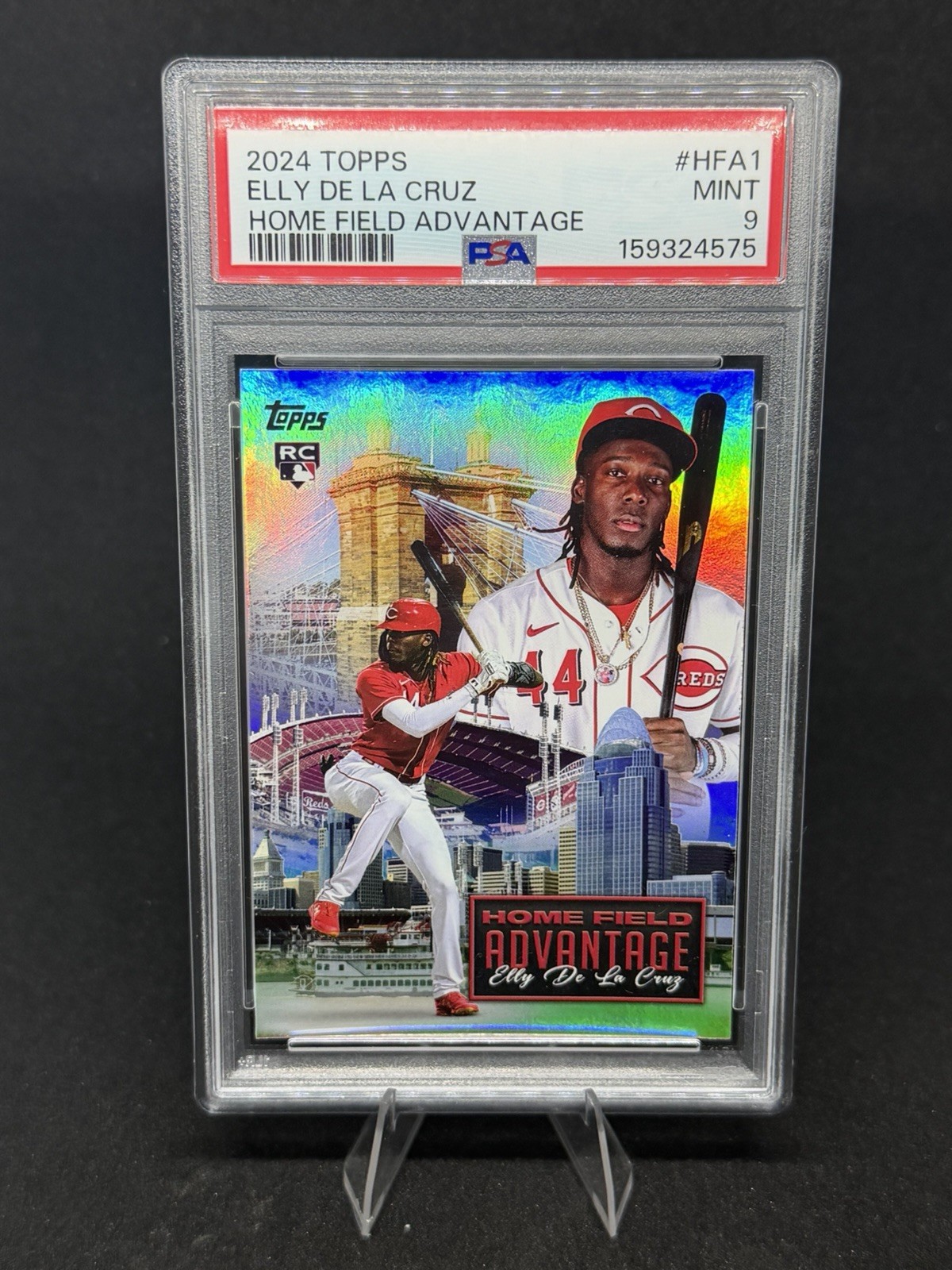 2024 Topps Series 1 - Home Field Advantage Elly De La Cruz #HFA-1 (RC) 2024 Topps Series 1 - Home Field Advantage Elly De La Cruz #HFA-1 (RC)