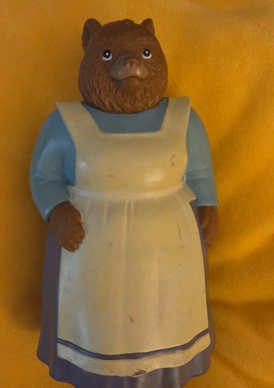 Maurice Sendak’s Little Bear Mother Bear Figure Toy 1999 Vintage Cartoon 90’s Maurice Sendak’s Little Bear Mother Bear Figure Toy 1999 Vintage Cartoon 90’s