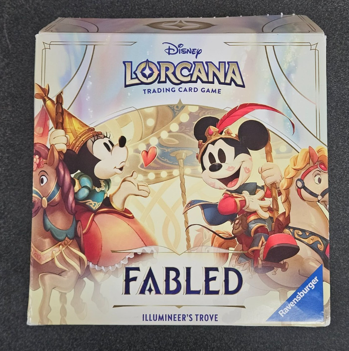 Disney Lorcana: Fabled Illumineer\'s Trove - Open Unused - Disney Lorcana: Fabled Illumineer\'s Trove - Open Unused -