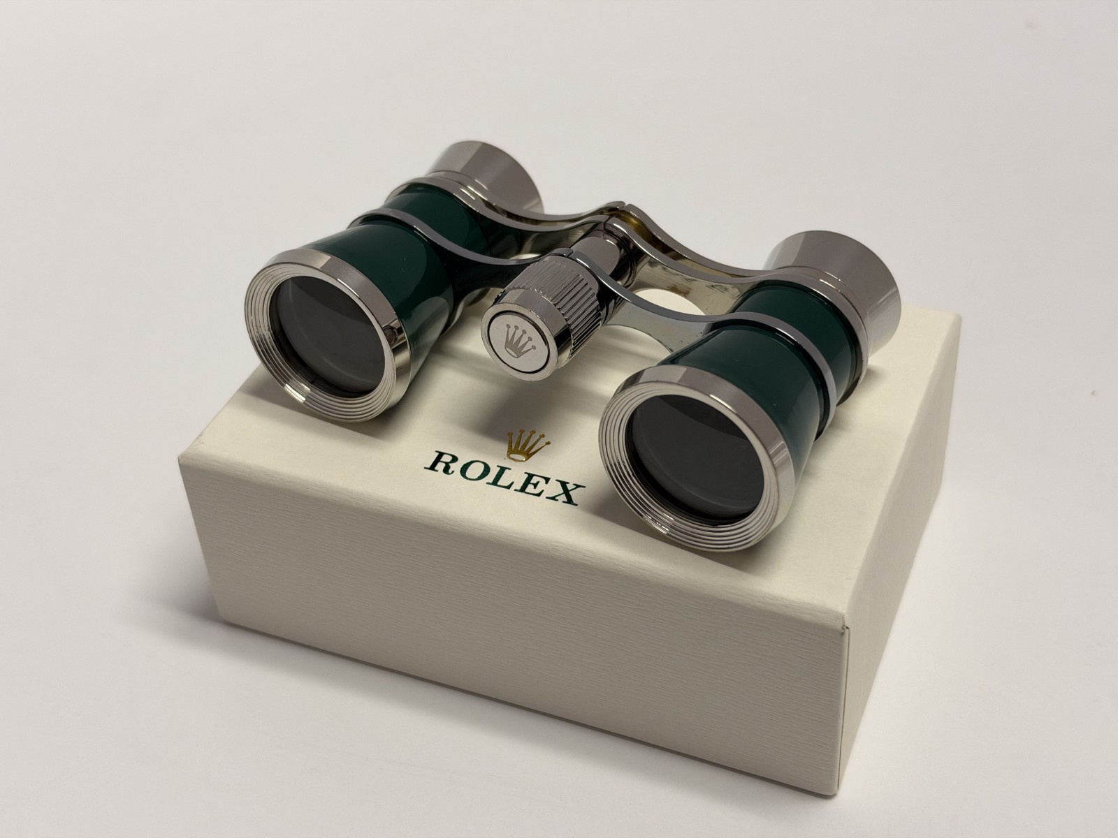 Rolex Green Binoculars RARE In stock and ships IMMEDIATELY Rolex Green Binoculars RARE In stock and ships IMMEDIATELY